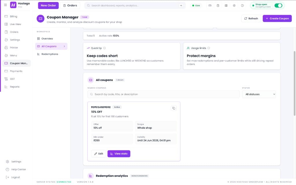 Coupon Manager